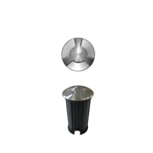 Foco empotrable en pared o suelo Nix LED 2W exterior IP67