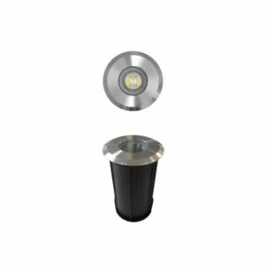 Luminaria empotrable en pared o suelo Optic LED 2W exterior IP67