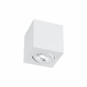 Foco superficie cuadrado ZIO orientable para bombilla GU10