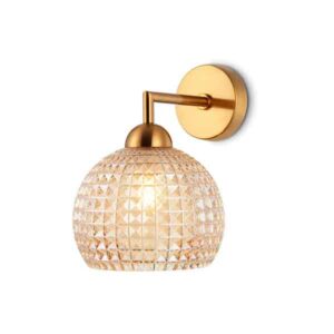 Aplique de pared E27 globo de cristal modelo MB3217