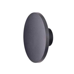 Aplique de pared LED Yika exterior IP44 negro