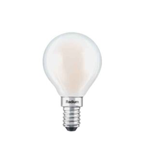Bombilla esférica LED Opal Mate 4.2W E14 470 lúmenes