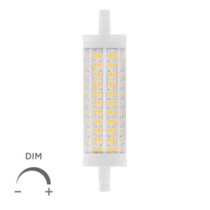 Bombilla lineal LED 18W R7S Larga DIM Regulable