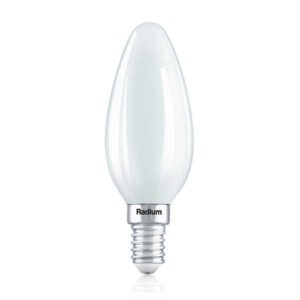 Bombilla vela LED Opal Mate 5.5W E14 DIM Regulable 806 lúmenes