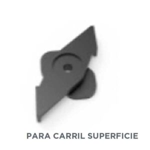 Fijación de techo para carril magnético de superficie MAGNET DC 48V