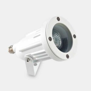 Foco proyector exterior Helio GU10 IP65 Blanco