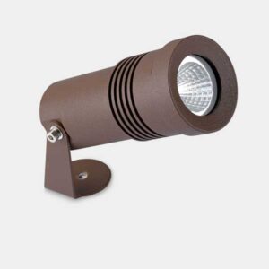 Foco proyector exterior Micro LED IP65 con piqueta y accesorios
