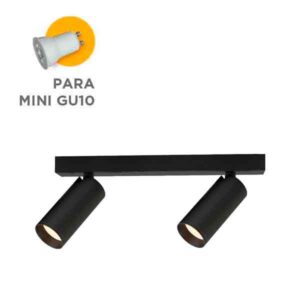 Regleta de focos mini GU10 Nazaré R2 R3 R4