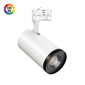 Foco proyector LED Zoom Switch CCT 15W 20W 25W para carril trifásico
