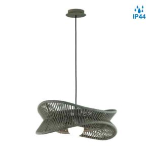 Lámpara de techo Polinesia E27 exterior IP44