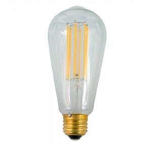 Bombilla LED Filamento 8W 2200K Regulable estilo vintage ST64