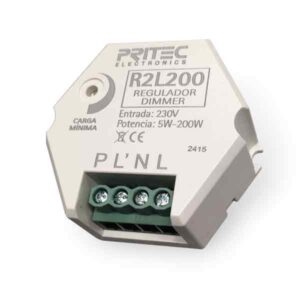 Regulador pulsador TRIAC iluminación LED - Pushbutton Dimmer 200W