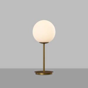 Lámpara sobremesa Parma globo opal 180mm