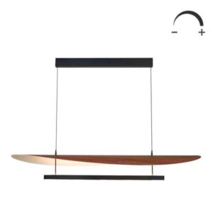 Lámpara suspendida lineal Abisal LED luz arriba y abajo 120CM 100CM 80CM 60CM