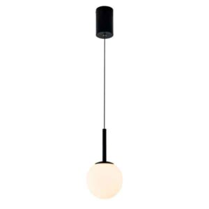 Colgante Puebla LED 9W globo opal 125mm