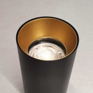 Accesorio aro interior dorado para focos Tony